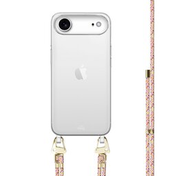 xoxo Wildhearts iPhone 17 Air - Rainbow Vibes Coque en transparente avec cordon