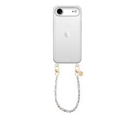 xoxo Wildhearts iPhone 17 Air - Pearlfection Coque en transparente avec cordon - court cordon
