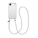 xoxo Wildhearts iPhone 17 Air - Pearlfection Coque en transparente avec cordon - long cordon