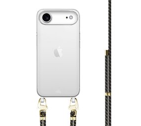xoxo Wildhearts iPhone 17 Air - Gold Goddess Coque en transparente avec cordon