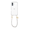xoxo Wildhearts xoxo Wildhearts iPhone 17 - Pearlfection Coque en transparente avec cordon - court cordon xoxo Wildhearts xoxo Wildhearts iPhone 17 - Pearlfection Coque en transparente avec cordon - court cordon
