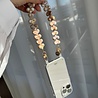xoxo Wildhearts xoxo Wildhearts iPhone 17 - Funky Hearts (Champagne Pearl) Coque en transparente avec cordon xoxo Wildhearts xoxo Wildhearts iPhone 17 - Funky Hearts (Champagne Pearl) Coque en transparente avec cordon