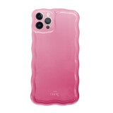 xoxo Wildhearts Glossy Wavy Case Pink Sorbet - iPhone 12 Pro Max coque