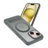 Coverzs Coverzs iPhone 13 matte MagSafe case avec debout (gris)