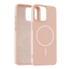 Coverzs Coverzs iPhone 13 Pro Max coque MagSafe en silicone 'Slim' (rose clair)