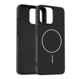 Coverzs iPhone 14 Pro coque MagSafe en silicone 'Slim' (noir)