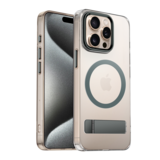 Coverzs iPhone 14 Pro Max MagSafe hardcase avec debout (gris)