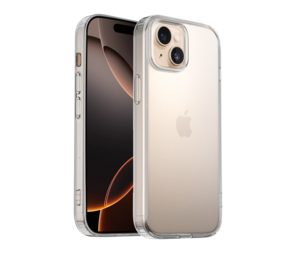 Ceezs iPhone 15 TPU Hybrid coque en silicone (transparent)