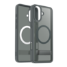 Coverzs Coverzs iPhone 16 matte MagSafe case avec debout (gris)