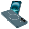 Coverzs Coverzs iPhone 16 Plus coque MagSafe en silicone 'Slim' (bleu foncé) Coverzs Coverzs iPhone 16 Plus coque MagSafe en silicone 'Slim' (bleu foncé)