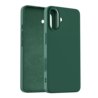 Coverzs Coverzs iPhone 16 Plus coque MagSafe en silicone 'Slim' (vert)