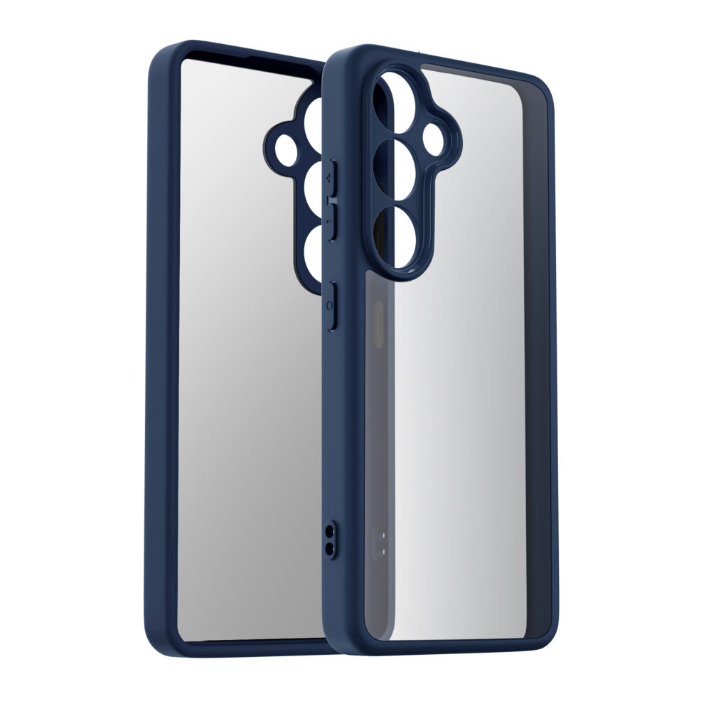 Ceezs Ceezs Samsung Galaxy S24 TPU bumper coque (bleu foncé)