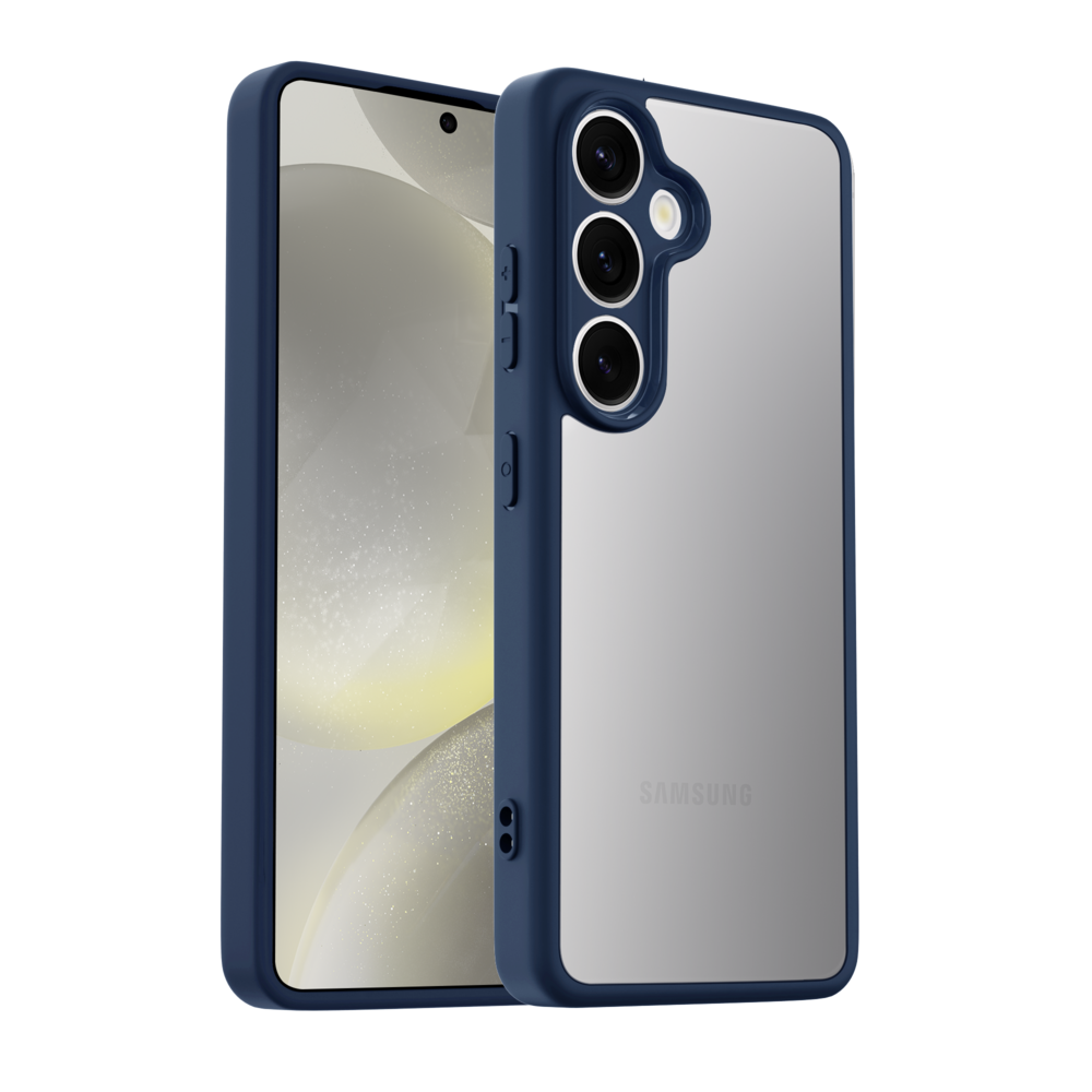 Ceezs Ceezs Samsung Galaxy S24 TPU bumper coque (bleu foncé)