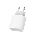 Coverzs Chargeur/adaptateur rapide 30W USB-C (blanc)