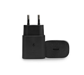 Coverzs Chargeur/adaptateur rapide 25W USB-C (noir)