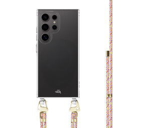 xoxo Wildhearts Samsung Galaxy S24 Ultra - Rainbow Vibes coque avec cordon