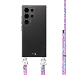 xoxo Wildhearts Samsung Galaxy S24 Ultra - Purple Fever coque avec cordon