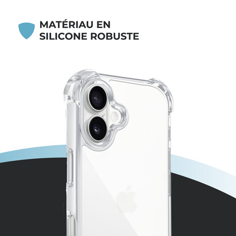 ShieldCase ShieldCase iPhone 17 coque antichoc (transparente) ShieldCase ShieldCase iPhone 17 coque antichoc (transparente)