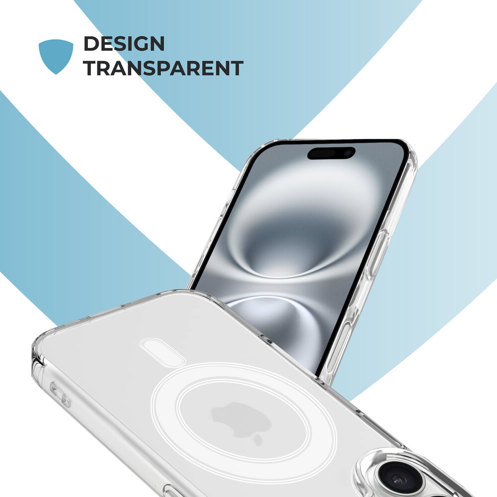 ShieldCase ShieldCase iPhone 17 coque MagSafe en silicone (transparente)