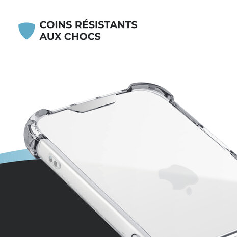 ShieldCase ShieldCase iPhone 17 Pro Max coque antichoc (transparente) ShieldCase ShieldCase iPhone 17 Pro Max coque antichoc (transparente)