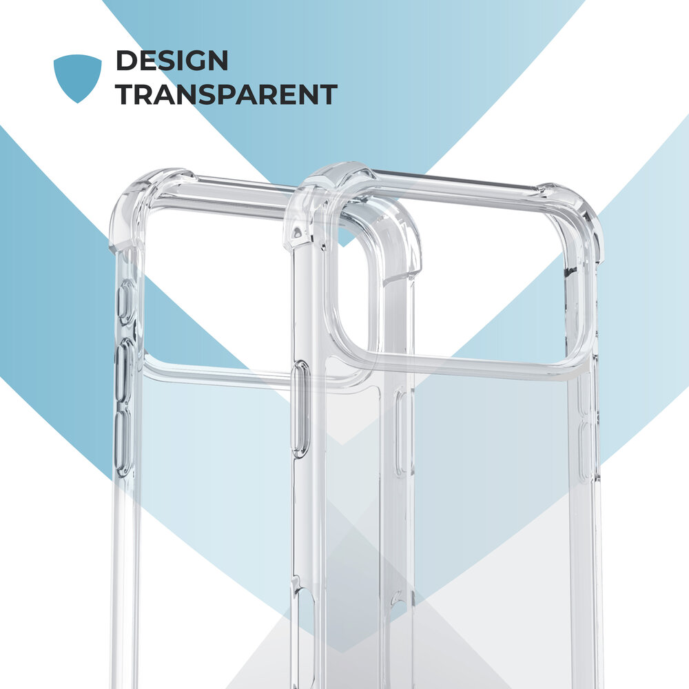 ShieldCase ShieldCase iPhone 17 Pro Max coque antichoc (transparente) ShieldCase ShieldCase iPhone 17 Pro Max coque antichoc (transparente)