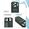 ShieldCase ShieldCase iPhone 17 Pro Max coque en silicone porte carte (vert foncé) ShieldCase ShieldCase iPhone 17 Pro Max coque en silicone porte carte (vert foncé)