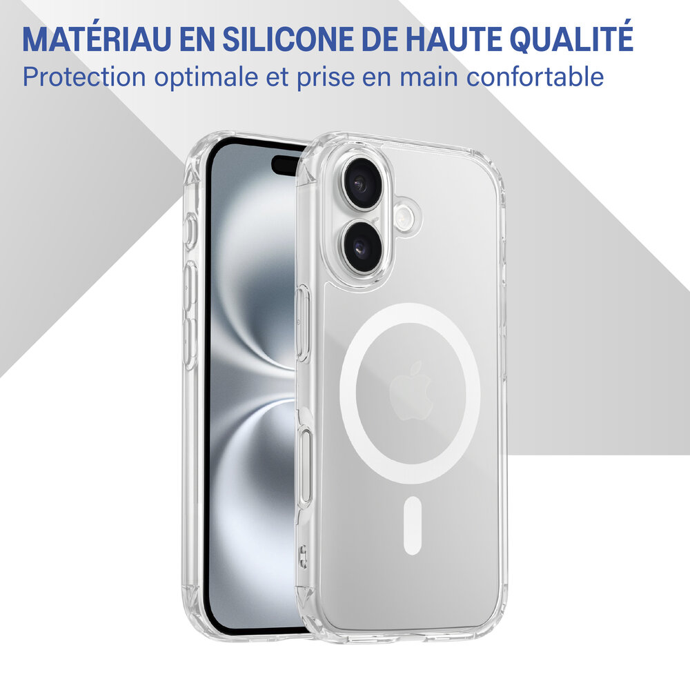 Coverzs Coverzs iPhone 17 coque MagSafe en TPU (transparente) Coverzs Coverzs iPhone 17 coque MagSafe en TPU (transparente)
