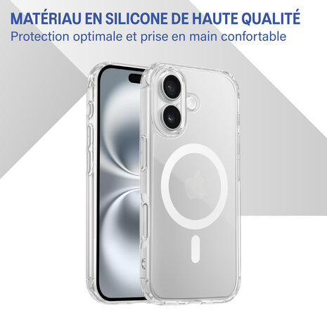 Coverzs Coverzs iPhone 17 coque MagSafe en TPU (transparente) Coverzs Coverzs iPhone 17 coque MagSafe en TPU (transparente)