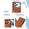ShieldCase ShieldCase iPhone 17 Pro Max étui bibliothèque en cuir (marron) ShieldCase ShieldCase iPhone 17 Pro Max étui bibliothèque en cuir (marron)