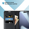 ShieldCase ShieldCase iPhone 17 Pro Max étui bibliothèque en cuir (noir) ShieldCase ShieldCase iPhone 17 Pro Max étui bibliothèque en cuir (noir)