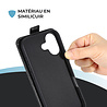 ShieldCase ShieldCase iPhone 17 étui à rabat en cuir (noir) ShieldCase ShieldCase iPhone 17 étui à rabat en cuir (noir)