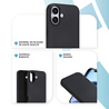ShieldCase ShieldCase iPhone 17 coque en silicone (noir) ShieldCase ShieldCase iPhone 17 coque en silicone (noir)