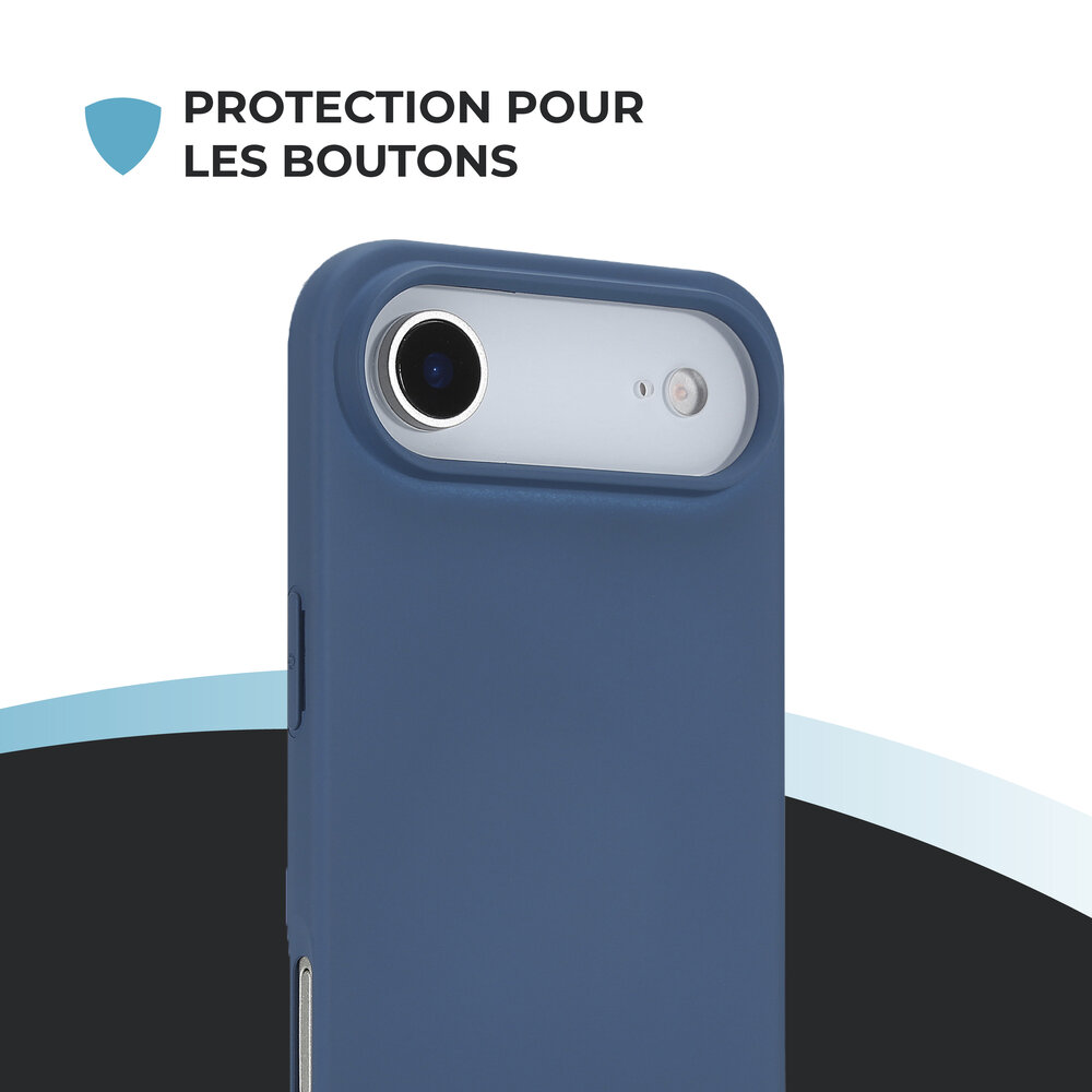 ShieldCase ShieldCase iPhone Air coque en silicone (bleu foncé)