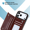 ShieldCase ShieldCase iPhone 17 Pro Max étui portefeuille (marron) ShieldCase ShieldCase iPhone 17 Pro Max étui portefeuille (marron)