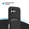 ShieldCase ShieldCase iPhone 17 coque en silicone porte carte (noir) ShieldCase ShieldCase iPhone 17 coque en silicone porte carte (noir)
