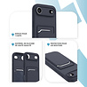 ShieldCase ShieldCase iPhone Air coque en silicone porte carte (bleu foncé) ShieldCase ShieldCase iPhone Air coque en silicone porte carte (bleu foncé)