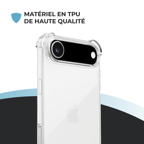 ShieldCase ShieldCase iPhone Air antichoc en TPU (transparente) ShieldCase ShieldCase iPhone Air antichoc en TPU (transparente)