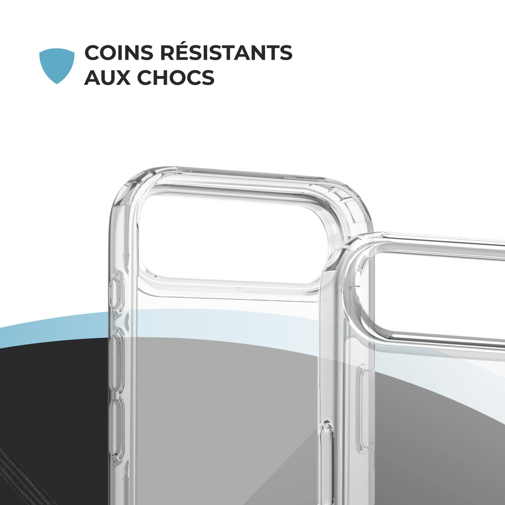 ShieldCase ShieldCase iPhone Air coque antichoc avec cordon (transparente) ShieldCase ShieldCase iPhone Air coque antichoc avec cordon (transparente)