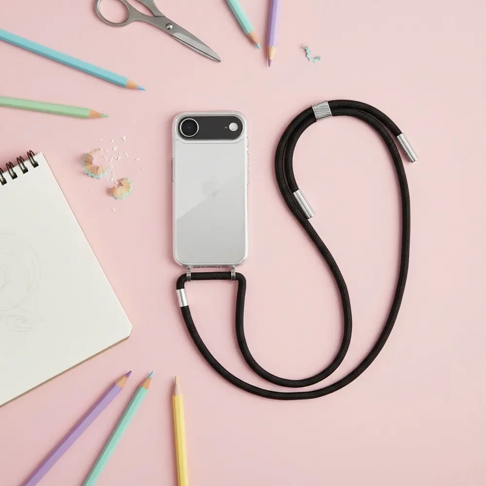 ShieldCase ShieldCase iPhone Air coque antichoc avec cordon (transparente) ShieldCase ShieldCase iPhone Air coque antichoc avec cordon (transparente)