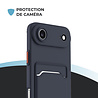 ShieldCase ShieldCase iPhone Air Back cover avec porte carte (bleu foncé) ShieldCase ShieldCase iPhone Air Back cover avec porte carte (bleu foncé)