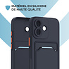 ShieldCase ShieldCase iPhone 17 Back cover avec porte carte (bleu foncé) ShieldCase ShieldCase iPhone 17 Back cover avec porte carte (bleu foncé)