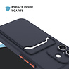 ShieldCase ShieldCase iPhone 17 Back cover avec porte carte (bleu foncé) ShieldCase ShieldCase iPhone 17 Back cover avec porte carte (bleu foncé)