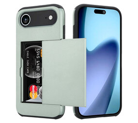 ShieldCase iPhone Air coque porte-cartes avec curseur (vert foncé) ShieldCase iPhone Air coque porte-cartes avec curseur (vert foncé)