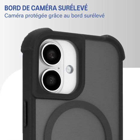 Coverzs Coverzs Coque antichoc mate iPhone 17 (noir) Coverzs Coverzs Coque antichoc mate iPhone 17 (noir)