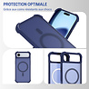 Coverzs Coverzs Coque antichoc mate avec MagSafe iPhone Air (bleu foncé) Coverzs Coverzs Coque antichoc mate avec MagSafe iPhone Air (bleu foncé)