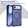 Coverzs Coverzs Coque antichoc mate avec MagSafe iPhone Air (bleu foncé) Coverzs Coverzs Coque antichoc mate avec MagSafe iPhone Air (bleu foncé)