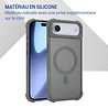 Coverzs Coverzs Coque antichoc mate avec MagSafe iPhone Air (gris) Coverzs Coverzs Coque antichoc mate avec MagSafe iPhone Air (gris)
