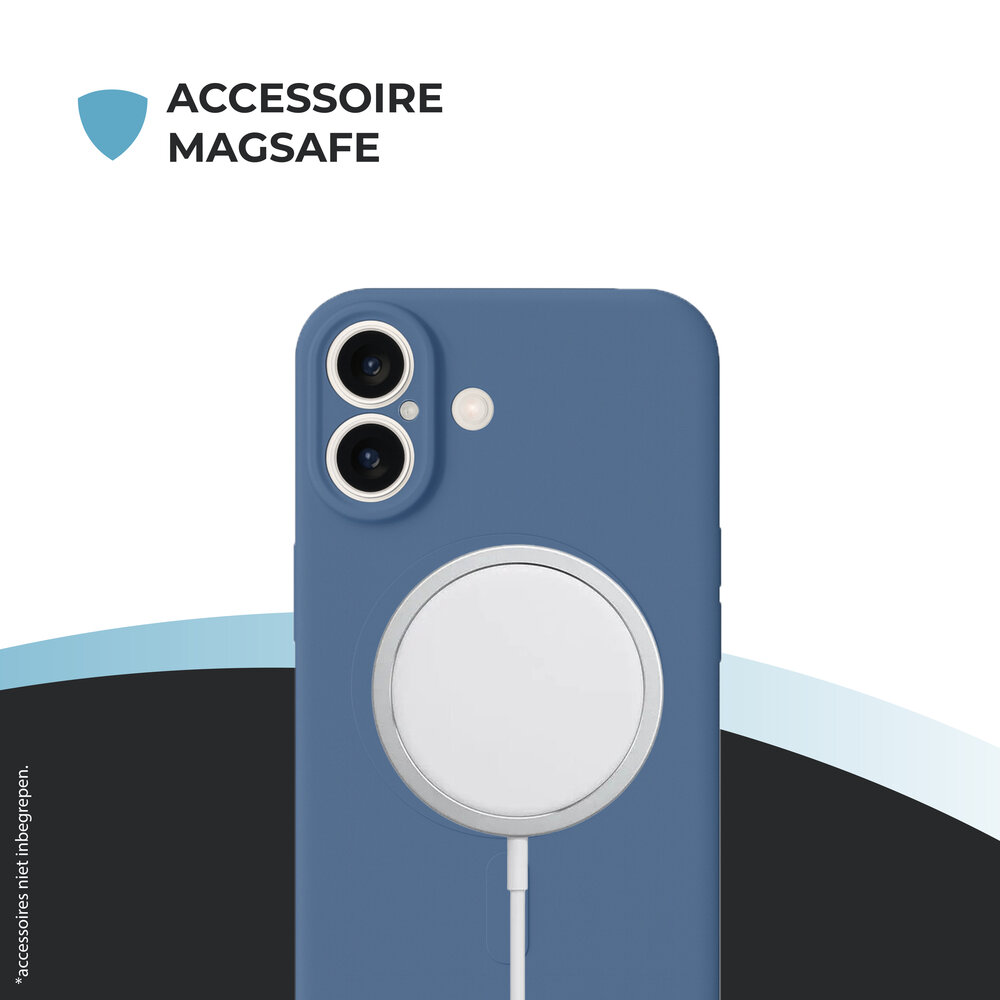 ShieldCase ShieldCase Coque arrière MagSafe en silicone pour iPhone 17 (gris) ShieldCase ShieldCase Coque arrière MagSafe en silicone pour iPhone 17 (gris)