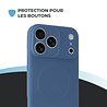 ShieldCase ShieldCase Coque arrière MagSafe en silicone pour iPhone 17 Pro Max (bleu foncé) ShieldCase ShieldCase Coque arrière MagSafe en silicone pour iPhone 17 Pro Max (bleu foncé)
