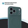 ShieldCase ShieldCase Coque arrière MagSafe en silicone pour iPhone 17 Pro Max (vert foncé) ShieldCase ShieldCase Coque arrière MagSafe en silicone pour iPhone 17 Pro Max (vert foncé)